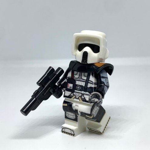 Scout Trooper Commander Minifigure Star Wars Imperial Army Scout Commando