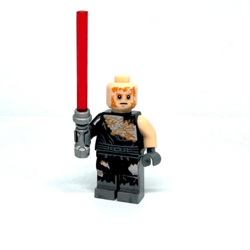 Burned Anakin Skywalker Darth Vader Star Wars Mustafar Minifigure