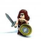 Wonder Woman with Shield and Sword Minifigure