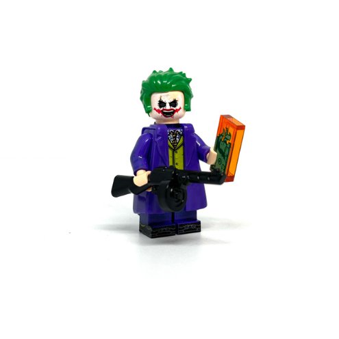 The Joker DC Comics Dark Knight Purple Suit Minifigure