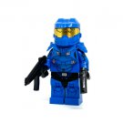 Copy of Halo Spartan Space Soldier Marines Blue Minifigures