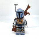 Holiday Special Boba Fett Minifigure Star Wars Mandalorian Bounty Hunter