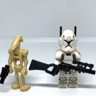 Comms Clone Trooper Minifigure Star Wars The Clone Wars Comms Trooper vs Battle Droid