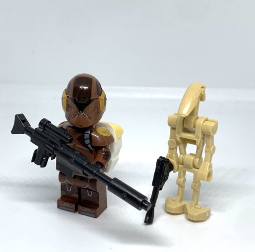 Geonosis Comms Clone Trooper Minifigure Star Wars The Clone Trooper vs Battle Droid