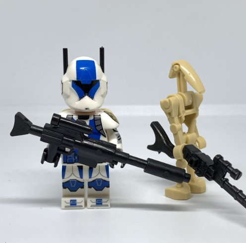 501st Comms Clone Trooper Minifigure Star Wars The Clone Trooper vs Battle Droid