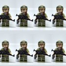 8x Rebel Endor Trooper Minifigures Star Wars Return of the Jedi Rebellion Soliders