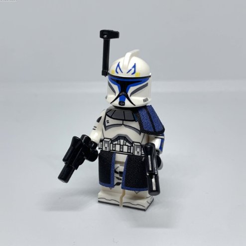 Captain Rex Clone Trooper Minifigure Star Wars The Clone Wars Phase 1 501st Standard