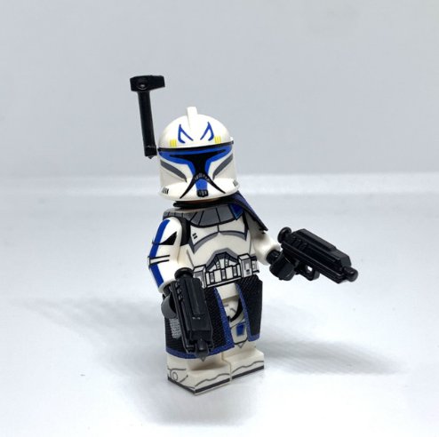 Captain Rex Clone Trooper Minifigure Star Wars The Clone Wars Phase 1 501st Add 2 DC-17