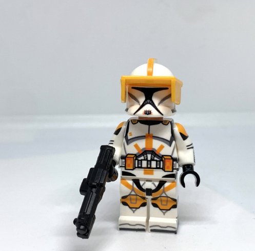 Commander Cody Clone Trooper Minifigure Star Wars The Clone Wars Phase 1 DC-15s