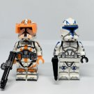 Captain Rex and Commander Cody Minifigures Star Wars Clone Trooper