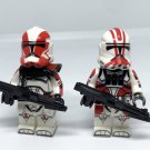 Clone Captain Grey and Captain Styles Minifigures Star Wars Clone Troopers