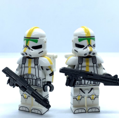 327th Star Corps Jet Trooper Minifigures Star Wars Clone Troopers