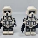 2 Scout Trooper Minifigures Star Wars Imperial Army