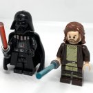 Darth Vader vs Obiwan Kenobi Minifigures Star Wars Jedi and Sith