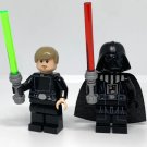 Luke Skywalker and Darth Vader Minifigures Star Wars Return of the Jedi Duel