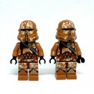 Geonosis Clone Trooper Minifigures Star Wars Airborne Clones 2x Airborne Geonosis Clone Troopers