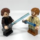 Anakin Skywalker and Obiwan Kenobi Minifigures Jedi Knights Star Wars Revenge