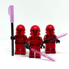 Praetorian Guard Minifigure Set of 3 Star Wars Red Guard