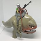 Mandalorian on Blurrg with Baby Yoda Minifigures Star Wars Din Djarin and Grogu