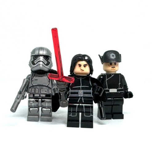 Kylo Ren Captain Phasma First Order Officer Minifigures Star Wars 3-pack