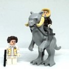 Hoth Han SOlo and Princess Leia with Tauntaun Minfigure Star Wars