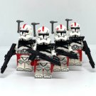 4x Clone BARC Trooper Minifigures Star Wars Clone Troopers