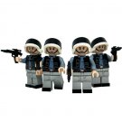4x Rebel Fleet Trooper Minifigures Tantive IV A New Hope Rebel Navy Soldiers