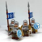 Knights of the Vale Game of Thrones Minifigures House Arryn Army Swordsman Spearman