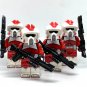 4x Coruscant Guard ARF Trooper Minifigures Star Wars Clone Shock Troopers