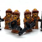 4x Geonosis ARF Trooper Minifigures Star Wars Clone Troopers