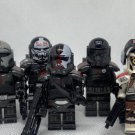 The Bad Batch Minifigures Star Wars Clone Troopers Wrecker Hunter Crosshair Tech Echo