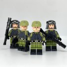 Star Wars Imperial Army Trooper Minifigures from Andor Show (Green Troops and Officers)