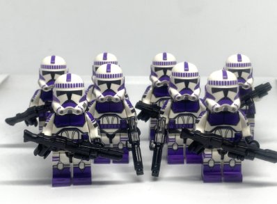 8 187th Clone Trooper Minifigures Star Wars 187th Legion Clone Wars