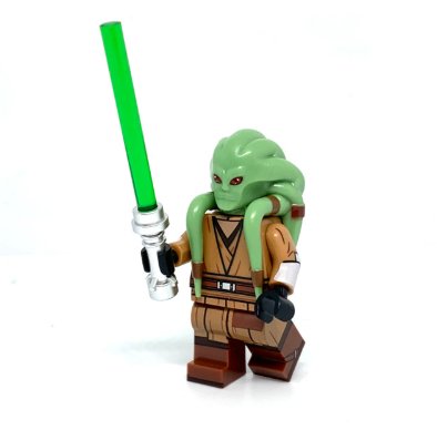 Jedi Knight Minifigure Bundle Kit Fisto (Robes)
