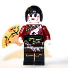 Geisha girl woman Black Hair Japanese Dancer Minifigure