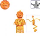 Human Torch clear The Fantastic Four flames Minifigure