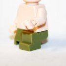 Kneeling Legs Green Bottom Base for Minifigure