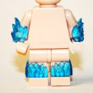 Blue Fire flame Power set for Minifigure