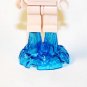 Blue Fire flame Power Base for Minifigure