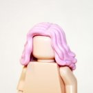 Light Pink Long Female Hair for Minifigure