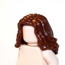 Brown Long Female Hair for Minifigure