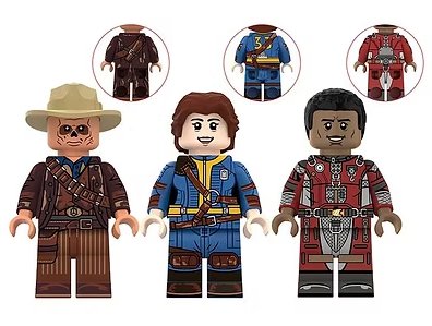 Fallout Video Game TV Show set Cooper Howard Minifigure