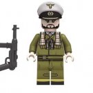 German WW2 Navy Officer Uboat Commander Minifigure