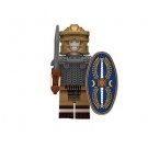 Roman Legionary Auxiliary Soldier Blue shield Minifigure