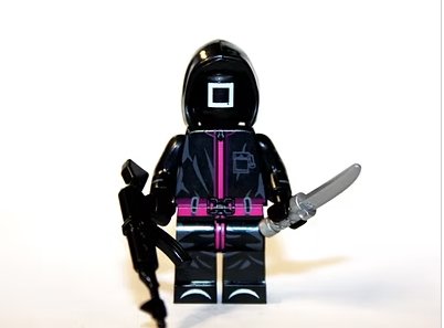 Game Manager Officer Squid Game Netflix Horror TV Show Minifigure