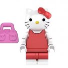 Hello Kitty Red Suit Cartoon Minifigure