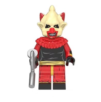 Killer Klowns from Outer Space Horror Clown Red Minifigure