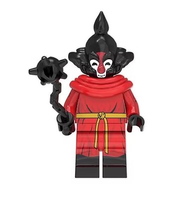 Killer Klowns from Outer Space Horror Clown Black Red Minifigure