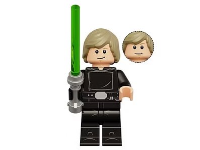 Luke Skywalker Star Wars TV blake suit Minifigure