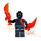 Kratos God of War Black Red Video Game Minifigure
